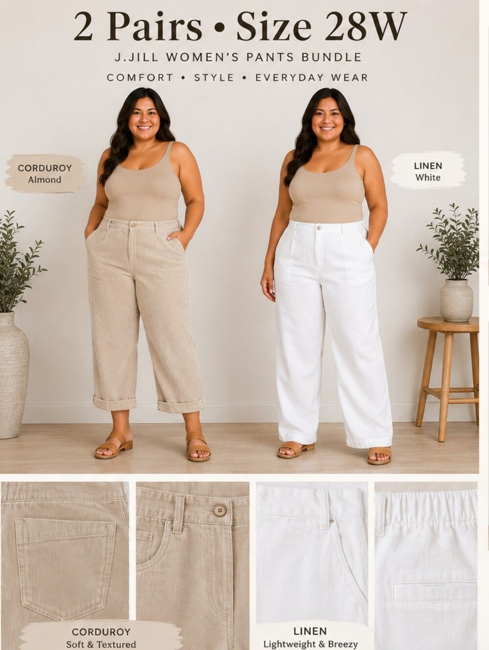 28 W SIZE PANTS COMBO